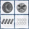 CYCWER 234102G400 Engine Piston Rings Set G4KH Fits for 2011-2013
