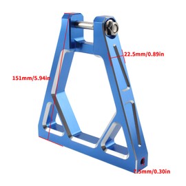 ABCERRSI Sur Ron Suspension Triangle，Electric Dirt Bike Aluminum Suspension Linkage for Segway X160 X260 (Blue)
