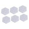 12PCS Hexagon Acoustic Panels High Density Sound Absorbing Panels Sound