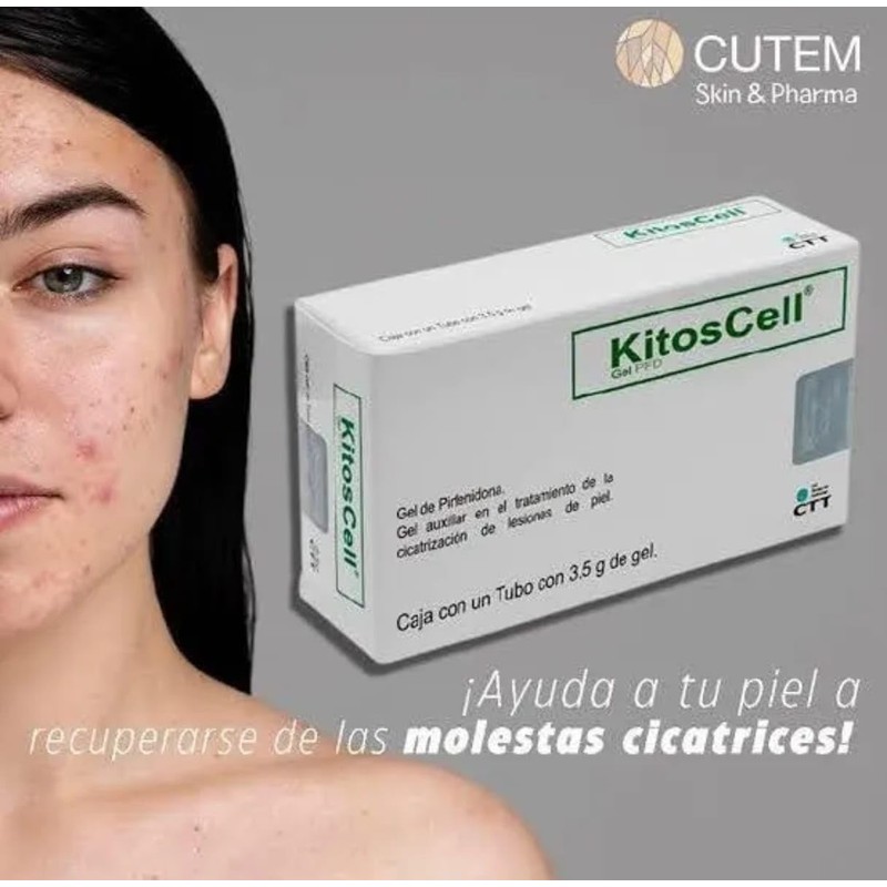 Kitos cell Gel para Cicatrices 3.5g Pack 2 piezas |