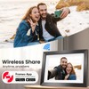BIHIWOIA 10.1'' Frameo Digital Picture Frame, 32GB WiFi Digital Photo