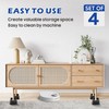 MixDora Bed Risers 2 Inch Furniture Risers Square Chair Risers