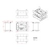Semi-Enclosed Enclosure Kit for Raspberry Pi BeagleBone Arduino UNO Mega