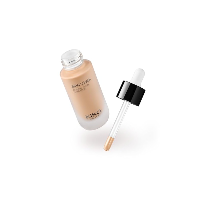 KIKO Milano Skin Lover Intensive Serum Foundation 3.5WO, Feuchtigkeitsspendende Serum-Foundation