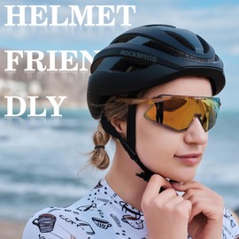 ROCKBROS Cycling Glasses Sports Sunglasses with Anti Blue Lenses Men Cycling Glasses MTB Biking Sunglasses