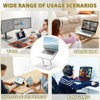 Laptop Stand for Desk, Laptop Stand with 360° Rotating Base,