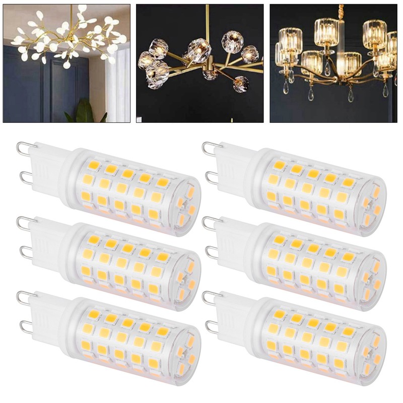 10PCS G9 Base LED Light Bulb 4W 54LED BiPin Bulb