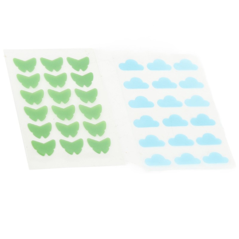 36Pcs Hydrocolloid Pimple Pads Cartoon Shape Cute Concealing Healing Pimple