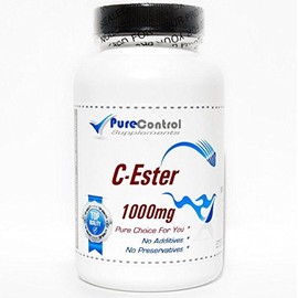 C-Ester 1000mg // 90 Capsules // Pure // by PureControl Supplements