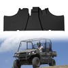 SLORIMOD Front Floor Mat Set for Kawasaki Mule PRO DX
