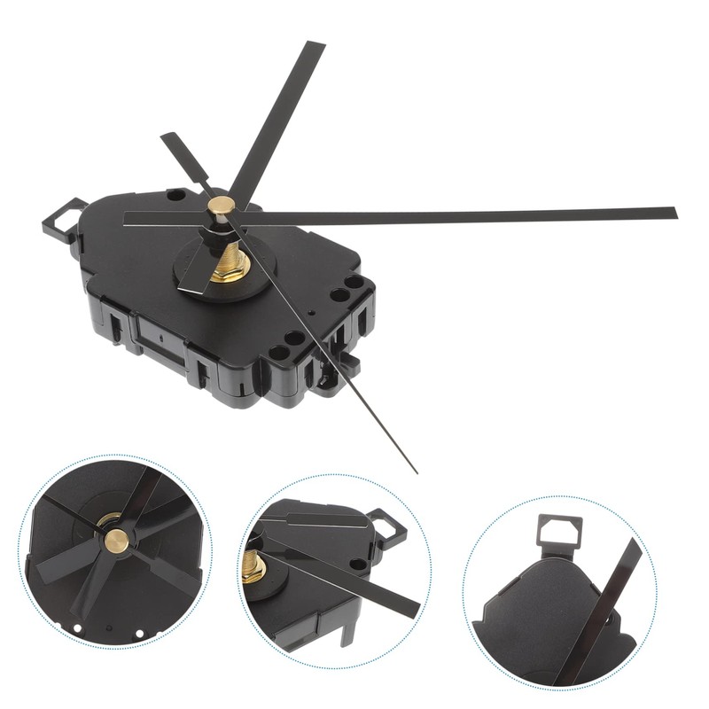 TEHAUX 3 Sets DIY Clock Mechanism Kit with Hands for