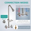 Aolemi Outdoor Shower Kit,Outdoor Shower Fixtures Faucet System with Brass