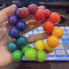 Rainbow Bead Puzzle, Educational STEM Toy, Ages 3+, Sensory Brain