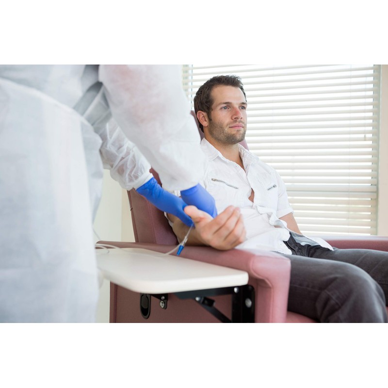 Nitrylex Disposable Nitrile Gloves Powder Free Blue 100 Pcs, Blue,