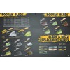 BOOYAH Blade Spinner-Bait Bass Fishing Lure, Silver Shiner, Tandem (1/2