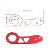 VEHSUN Tow Hook for Cars, High Strength, Rear Aluminum Racing
