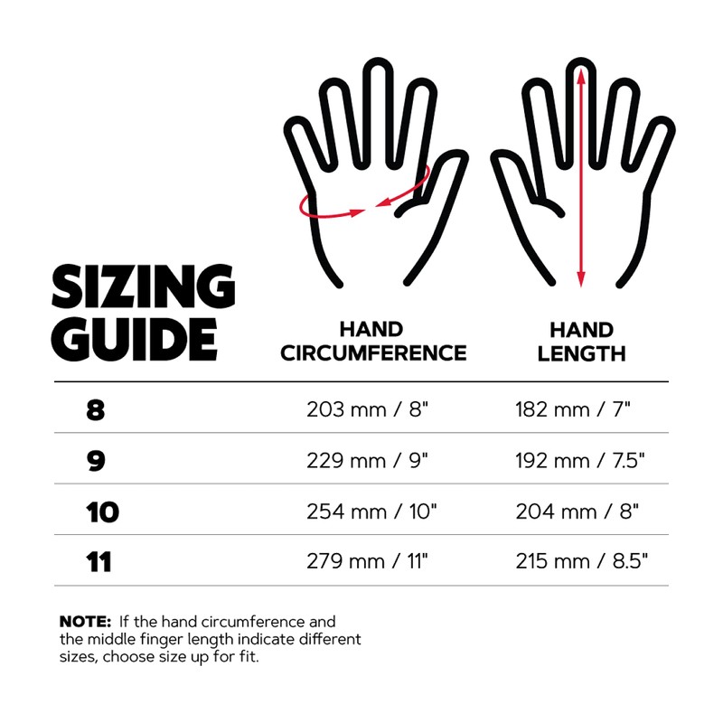 Oregon Fiordland 295485/M Design A Winter Chainsaw Protective Gloves ,