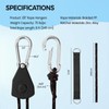 Seaperk Adjustable Rope Hanger for Floating Lily Pad & Mat,