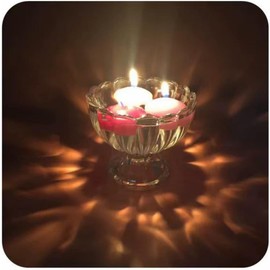 Schwimmkerzen ohne Duft,10 Stück Unparfümierte Schwimmkerzen,3,8 X 1.5cm,Kerze schwimmbare Dekoration,für Hochzeit Pool SPA,pink