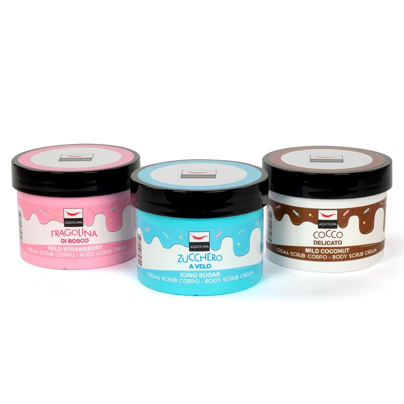 Aquolina Body Scrub Cream 200g Powdered Sugar