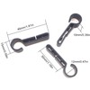 10 Pcs Black Hard Hat Headlamp Hooks, Hardhat Headlamp Clips