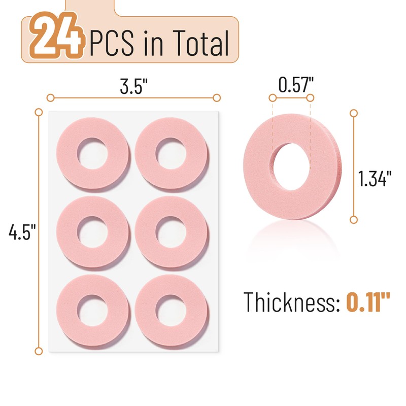 Dr. JK- Foam Callus Pads for Bottom of Foot