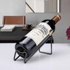 SuproBarware Stainless Steel Single Bottle Wine Rack - Set of