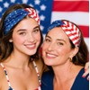 4th of July Headbands for Women: Patriotic American Flag Head