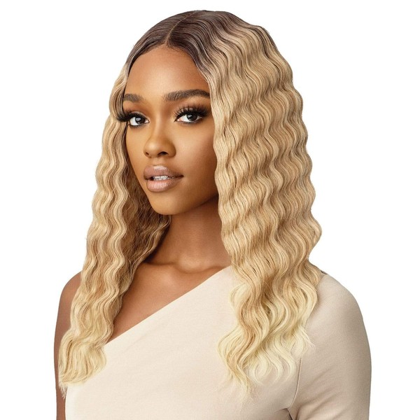 Outre Lace Front Natural Baby Hairs HD Transparent Lace Crimp Wave Style LUCY (2)