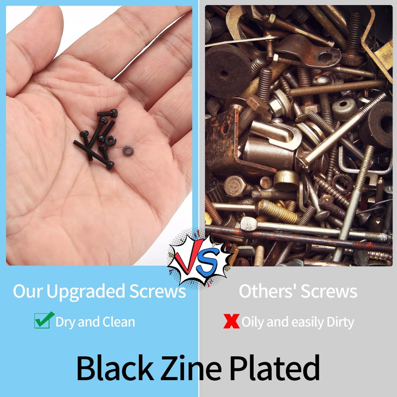 660 Piece M2 Screws Set, M2 Screws Nuts and Washers