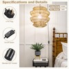 DiCUNO E27 Lampholder, Pendant Light Ceiling Lighting Fitting, Suspended Pendant