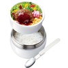 Skater LDNC6AG-A Antibacterial Insulated Lunch Box, Bowl Shape, Lunch Jar,
