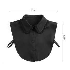 1 Piece Of Ruff Fake Collar, Shirt Collar, Detachable Collar, Simple And Versatile Collar, Clothing Accessories