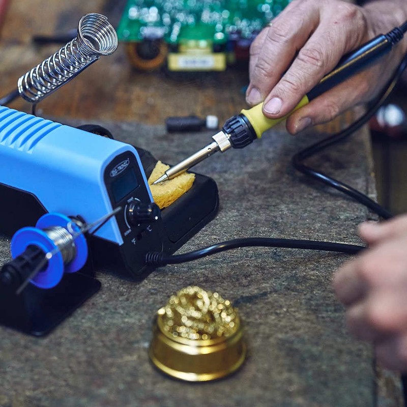 edi-tronic Digital Adjustable Soldering Station 480°C 30W Soldering Iron Soldering