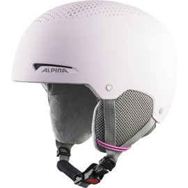 ALPINA ZUPO - Safe, Shock-Absorbing, Ventilated & Impact-Resistant Ski Helmet for Children, Light Rose Matt, 46-48 cm