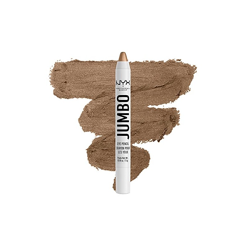NYX Professional Makeup, Jumbo, Lápiz de ojos, Tono Iced Mocha