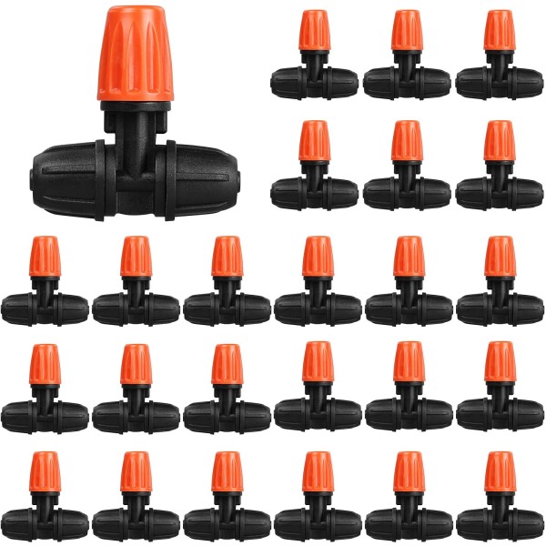 Joypro Upgraded Locked 3 Way Atomizing Nozzle for 1/4" Drip