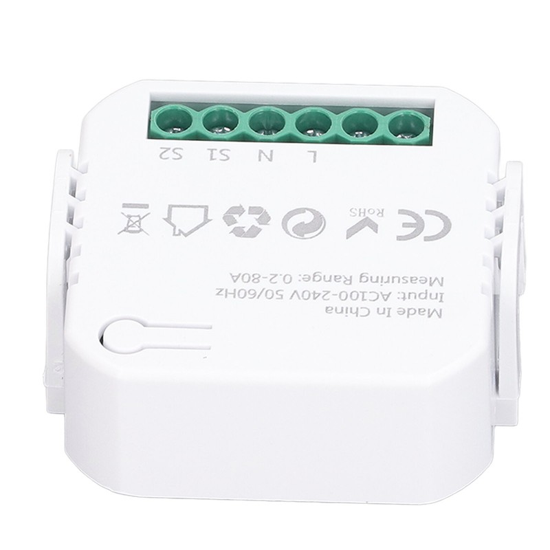 Smart Energy Meter WIFI Power Consumption Monitor Single Phase 100‑240V