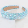 Semato Sprinkle Headband for Women Wide Padded Headband Thick Donut