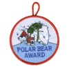 Polar Bear Award Activity Embroidered Patch - ClassB