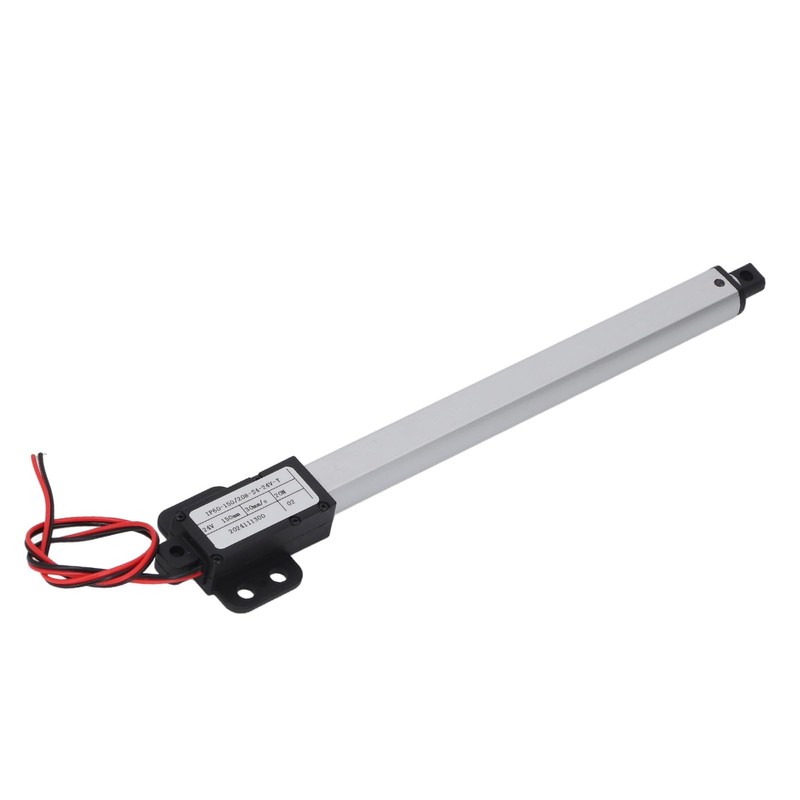 24V Linear Actuator, 30mm/s Speed, 20N Thrust, 150mm Stroke, Aluminium