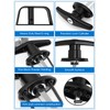 Quality Life Shed Door T-Handle Lock Latch Kit 4-3/4" Stem
