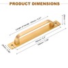 sourcing map 1 Pcs Barn Door Handle, 7.09 Inch Door