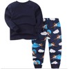 Mengmeng Juego de 2 Piezas de Pijama Largo para niños