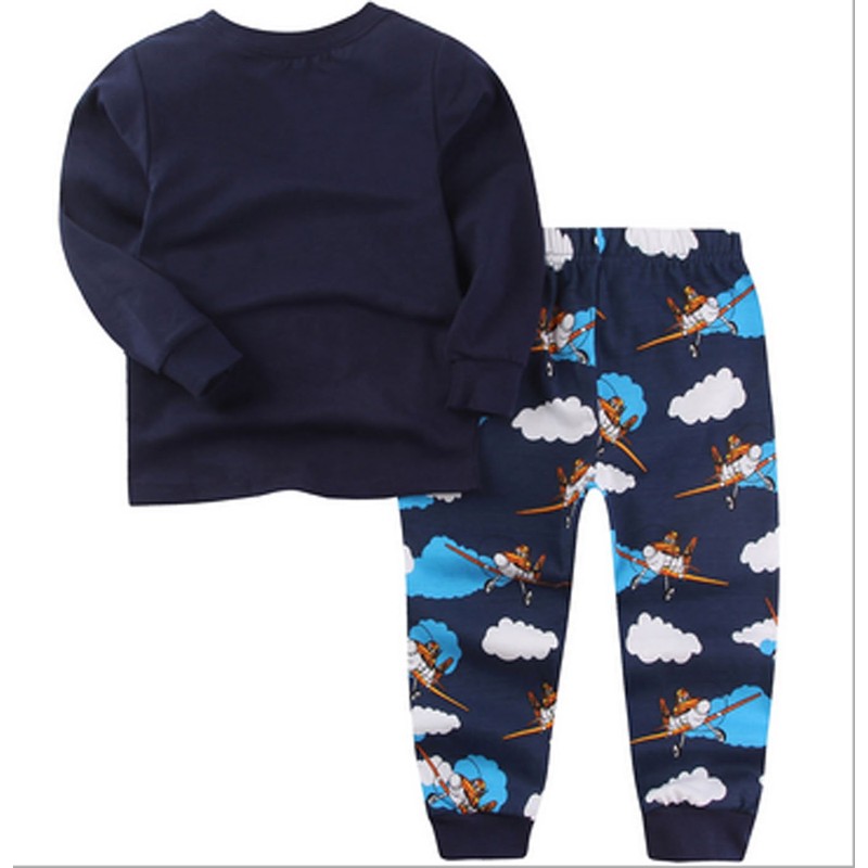 Mengmeng Juego de 2 Piezas de Pijama Largo para niños