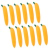 Operitacx 12pcs Banana Shape Ballpoint Pens Multi-function Writing Pens for