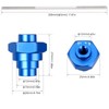 Thru Axle Adapter For Bike Trainer - Bicycles Wheels Truing
