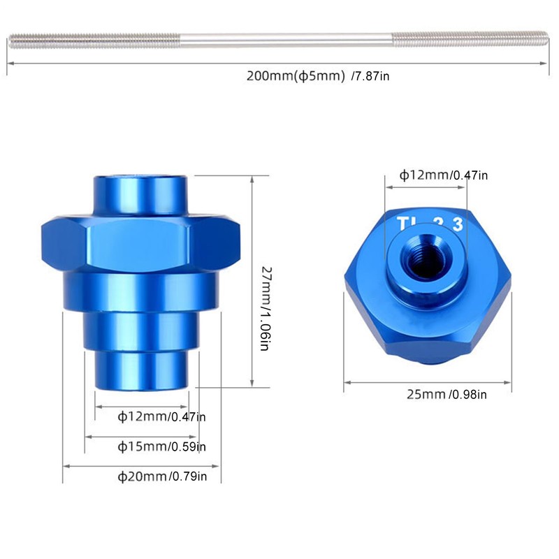 Thru Axle Adapter For Bike Trainer - Bicycles Wheels Truing