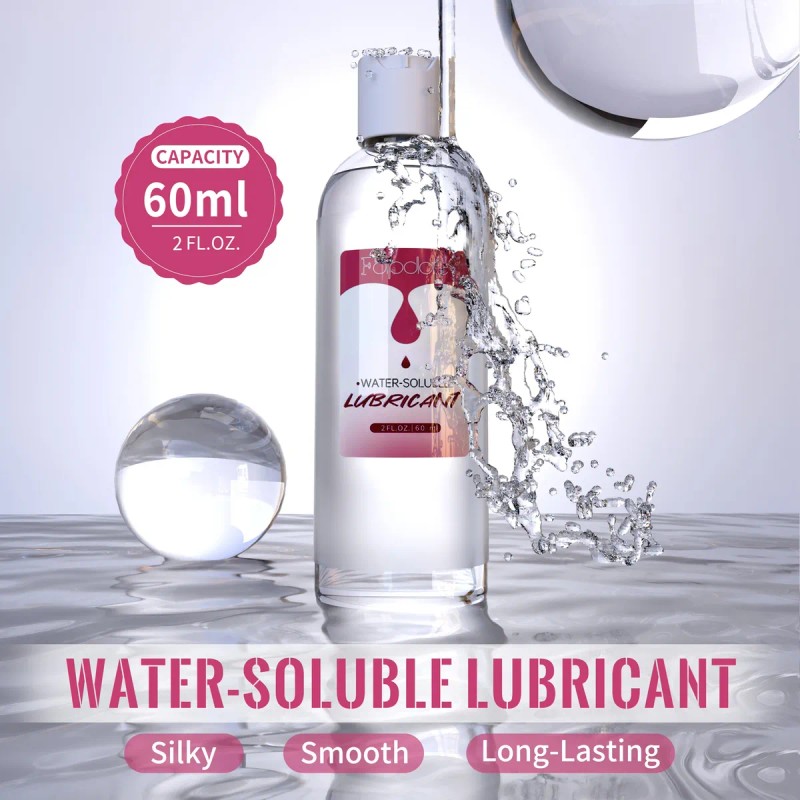 Lubricante Íntimo A Base De Agua 60ml Gel Erótico Sin