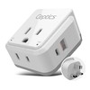 Ceptics UK, Hong Kong, UAE Travel Plug Adapter Set (Type